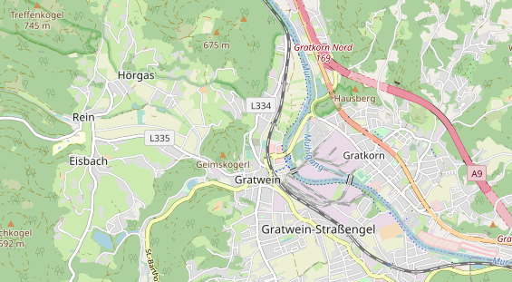 regionaler Dienstleister auf Karte