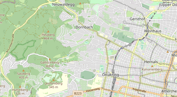 regionaler Dienstleister auf Karte