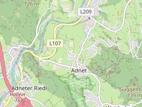 regionaler Händler auf Karte