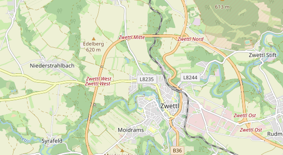 regionaler Händler auf Karte