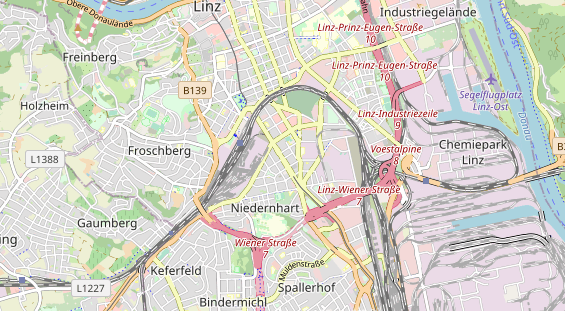 regionaler Händler auf Karte