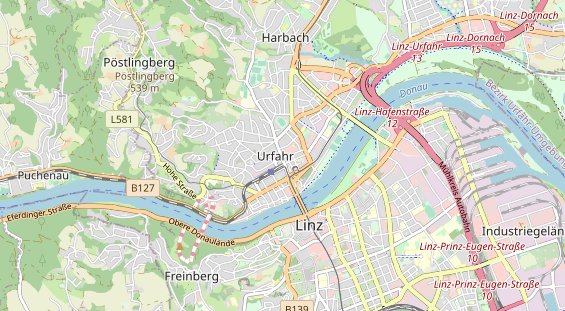 regionaler Händler auf Karte