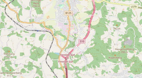 regionaler Händler auf Karte