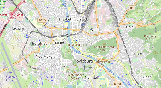 regionaler Händler auf Karte