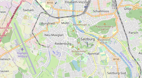 regionaler Händler auf Karte