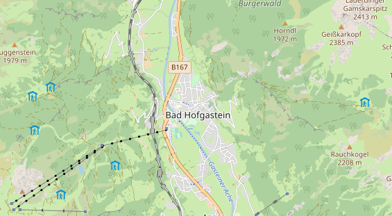 regionaler Händler auf Karte