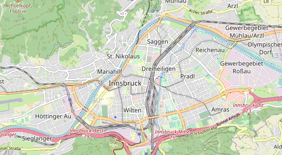 regionaler Händler auf Karte