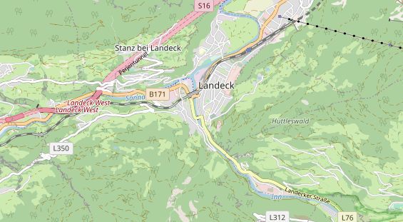 regionaler Händler auf Karte