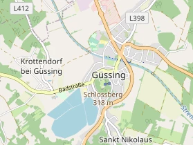 regionaler Händler auf Karte