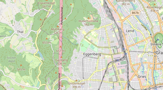 regionaler Händler auf Karte