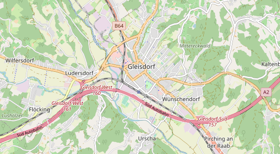 regionaler Händler auf Karte