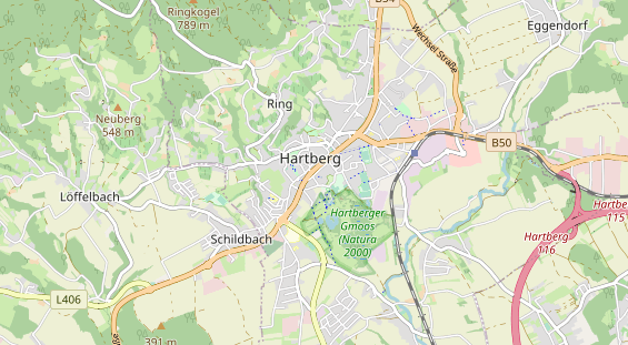 regionaler Händler auf Karte