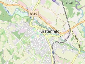 regionaler Händler auf Karte