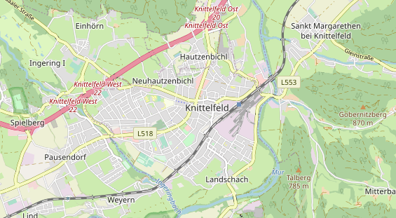 regionaler Händler auf Karte