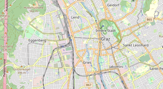 regionaler Händler auf Karte