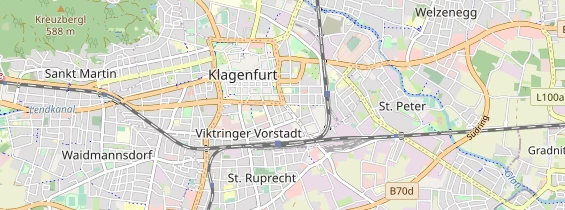 regionaler Händler auf Karte