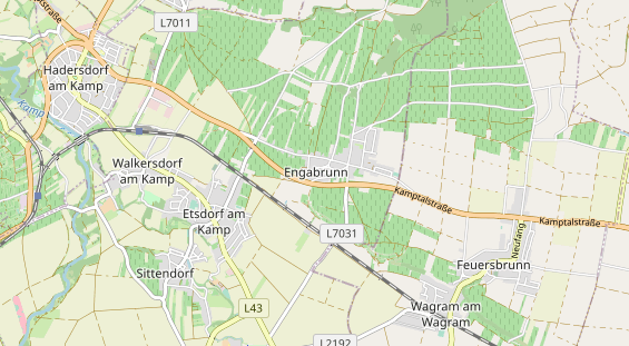 regionaler Händler auf Karte