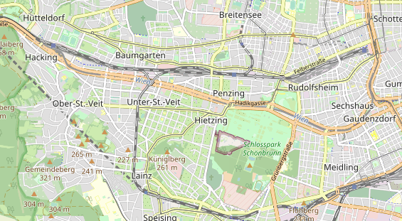 regionaler Dienstleister auf Karte