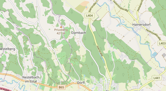 regionaler Händler auf Karte