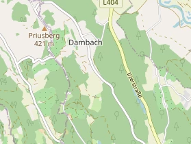 regionaler Händler auf Karte