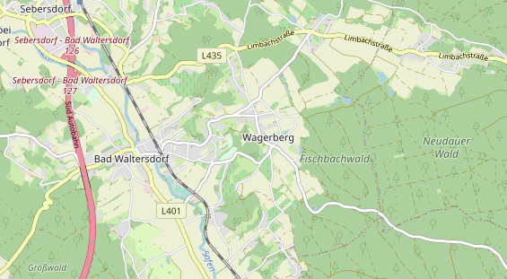 regionaler Händler auf Karte