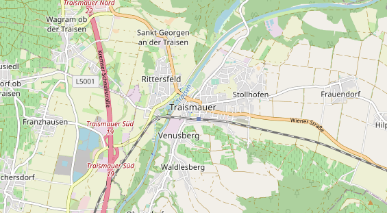 regionaler Händler auf Karte