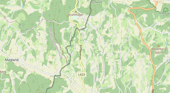 regionaler Händler auf Karte