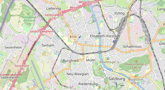 regionaler Händler auf Karte