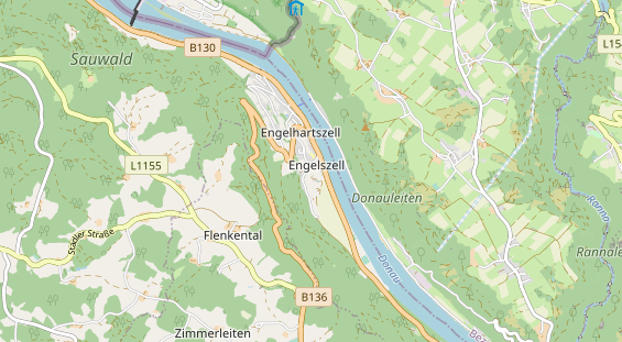 regionaler Händler auf Karte