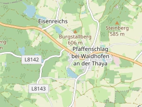 regionaler Händler auf Karte