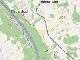 regionaler Händler auf Karte