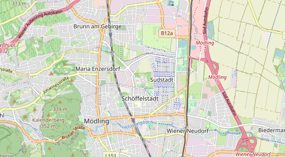 regionaler Händler auf Karte