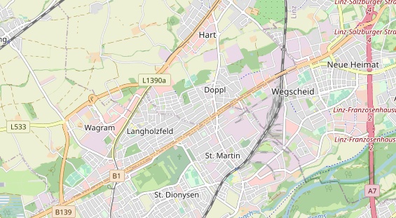 regionaler Händler auf Karte