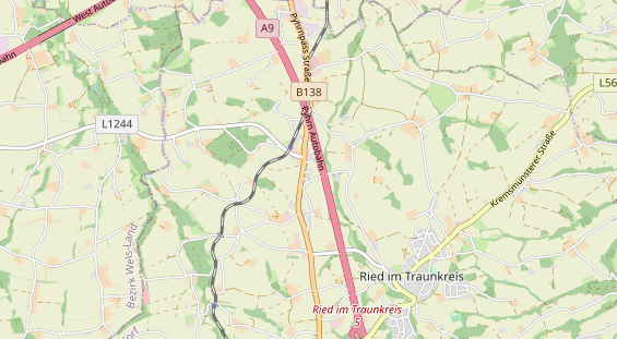 regionaler Händler auf Karte