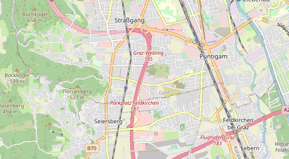 regionaler Dienstleister auf Karte