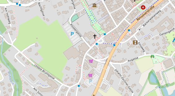 Produkt auf Satellitenbild