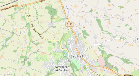 regionaler Händler auf Karte