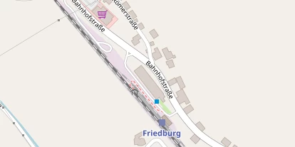 regionaler Händler auf Satellitenbild