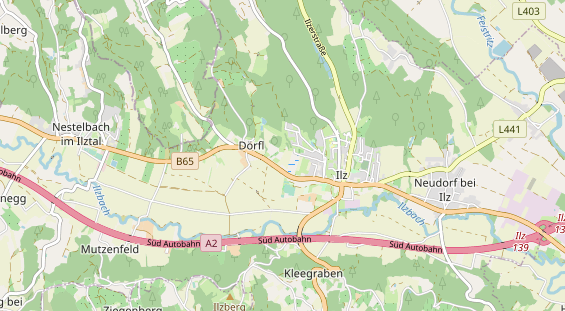 regionaler Dienstleister auf Karte