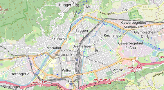 regionaler Dienstleister auf Karte