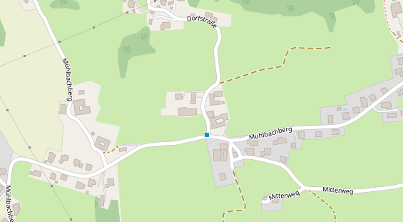 regionaler Produzent auf Satellitenbild