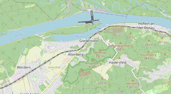 regionaler Händler auf Karte