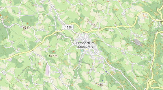 regionaler Händler auf Karte