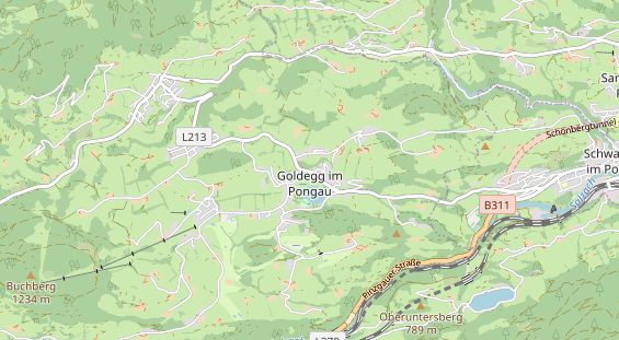 regionaler Dienstleister auf Karte