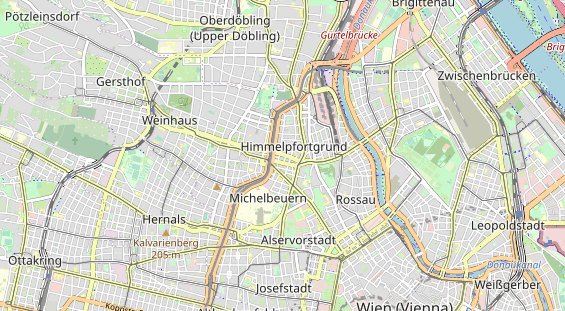 regionaler Dienstleister auf Karte