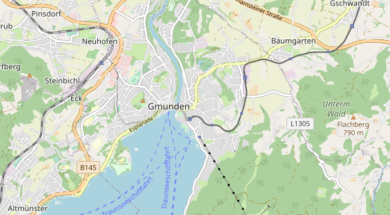 regionaler Händler auf Karte