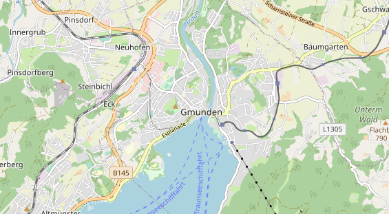 regionaler Händler auf Karte