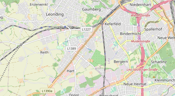 regionaler Dienstleister auf Karte