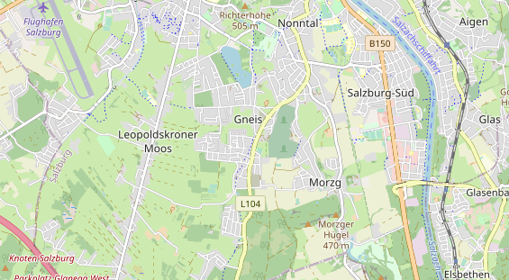 regionaler Dienstleister auf Karte