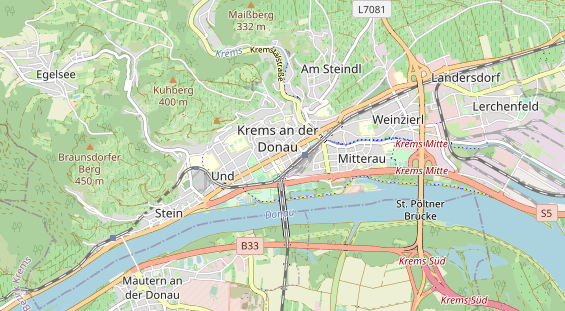 regionaler Händler auf Karte